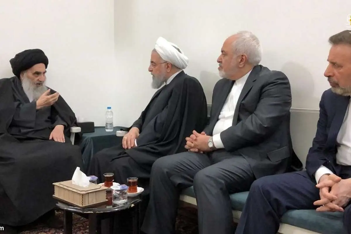 پیامهای داخلی و خارجی دیدار روحانی و آیتالله سیستانی