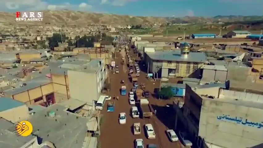 (ویدئو) هشدار به برخی مناطق پلدختر + آخرین وضعیت شهر پلدختر