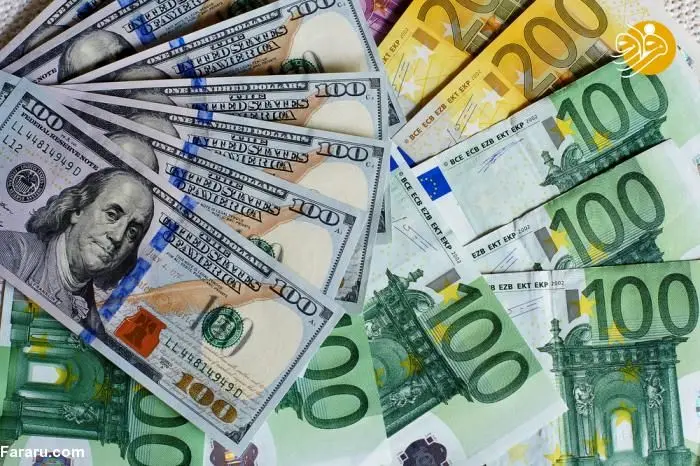قیمت دلار و قیمت یورو در بازار امروز؛ ادامه روند کاهشی قیمت‌ها