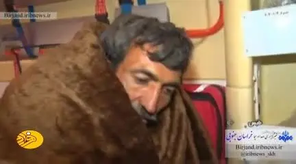 (ویدئو) نجات ۱۱ سرنشین اتوبوس در سیل جاده کاشمر