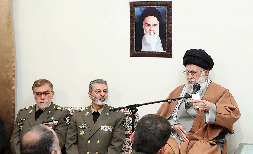 (تصاویر) دیدار فرماندهان ارتش با رهبر انقلاب