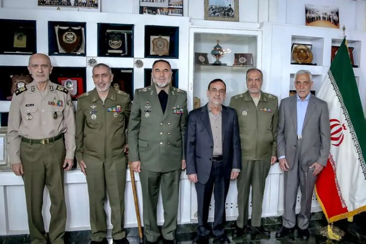 (عکس) ۶ فرمانده نیروی زمینی ارتش در یک قاب