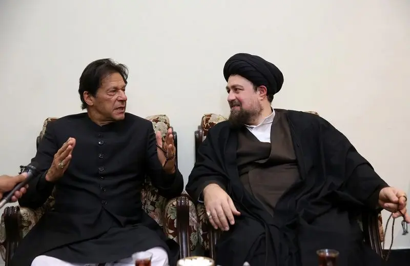 دیدار عمران خان با سید حسن خمینی