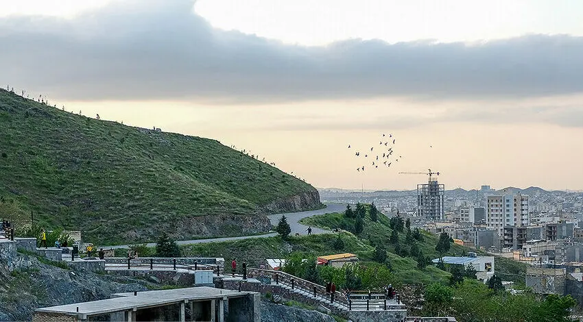 (تصاویر) ارتفاعات «شخصی» در مشهد