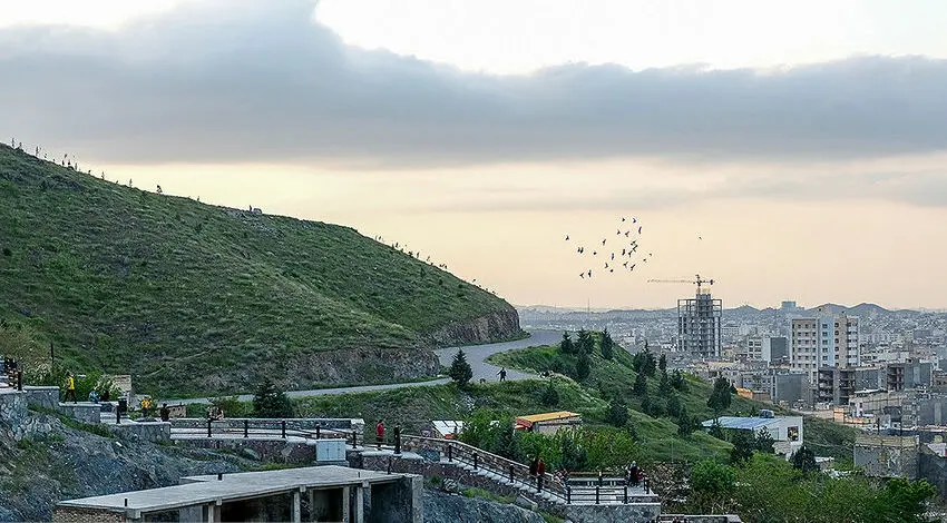 (تصاویر) ارتفاعات «شخصی» در مشهد