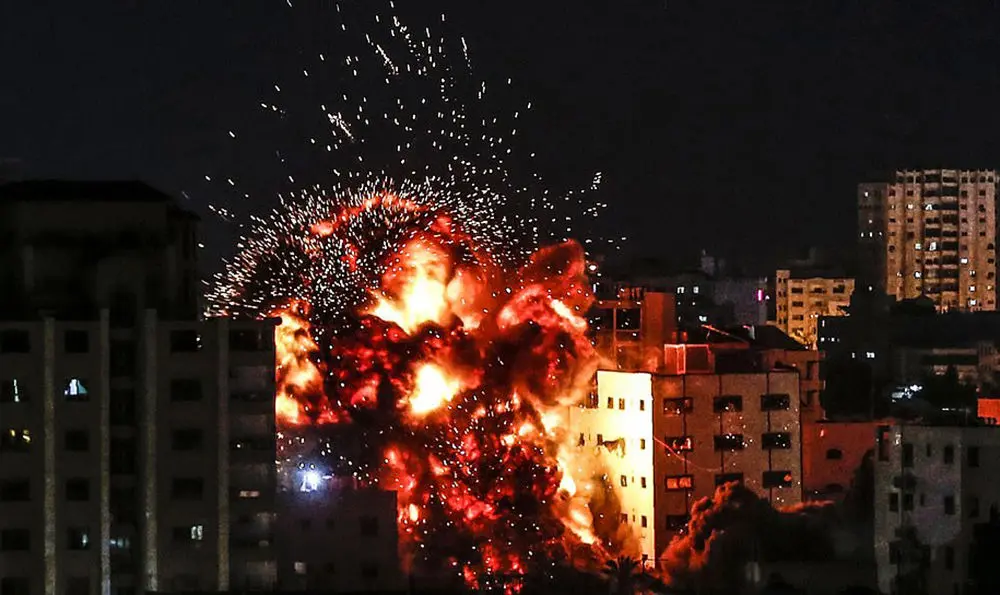(تصاویر) شهادت نوزاد ۱۴ ماهه فلسطینی در حملات اسرائیل به نوار غزه