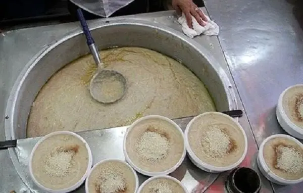 پشم و پنبه به‌ جای گوشت در حلیم!