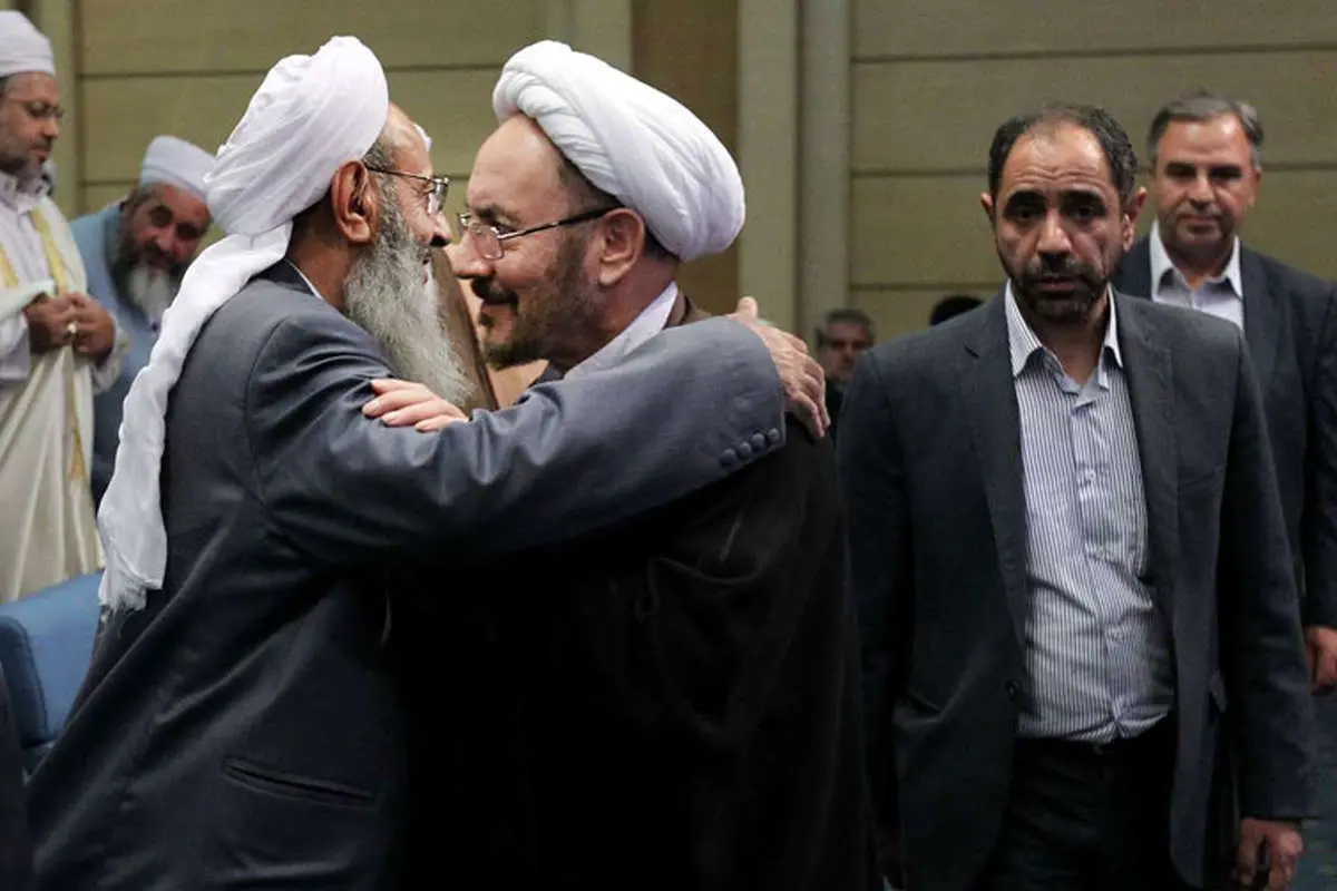 (تصاویر) دیدار روحانی با علمای اهل سنت
