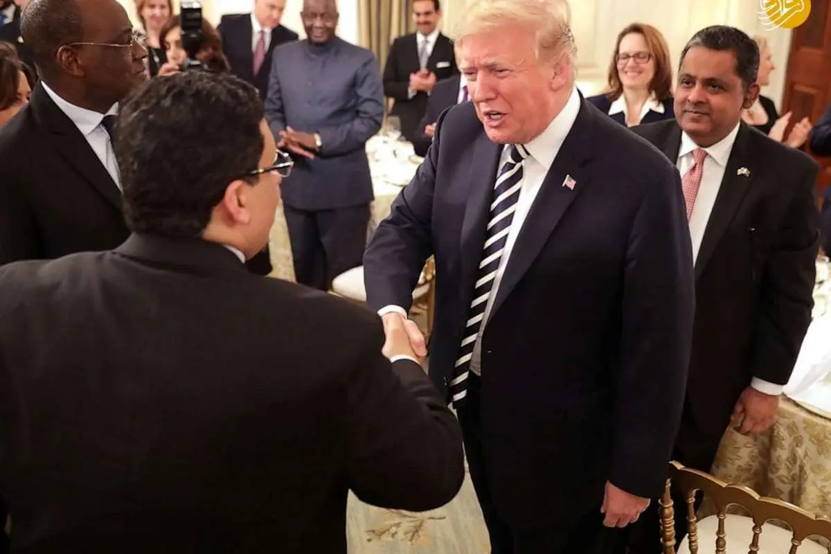 (تصاویر) ترامپ افطاری داد!
