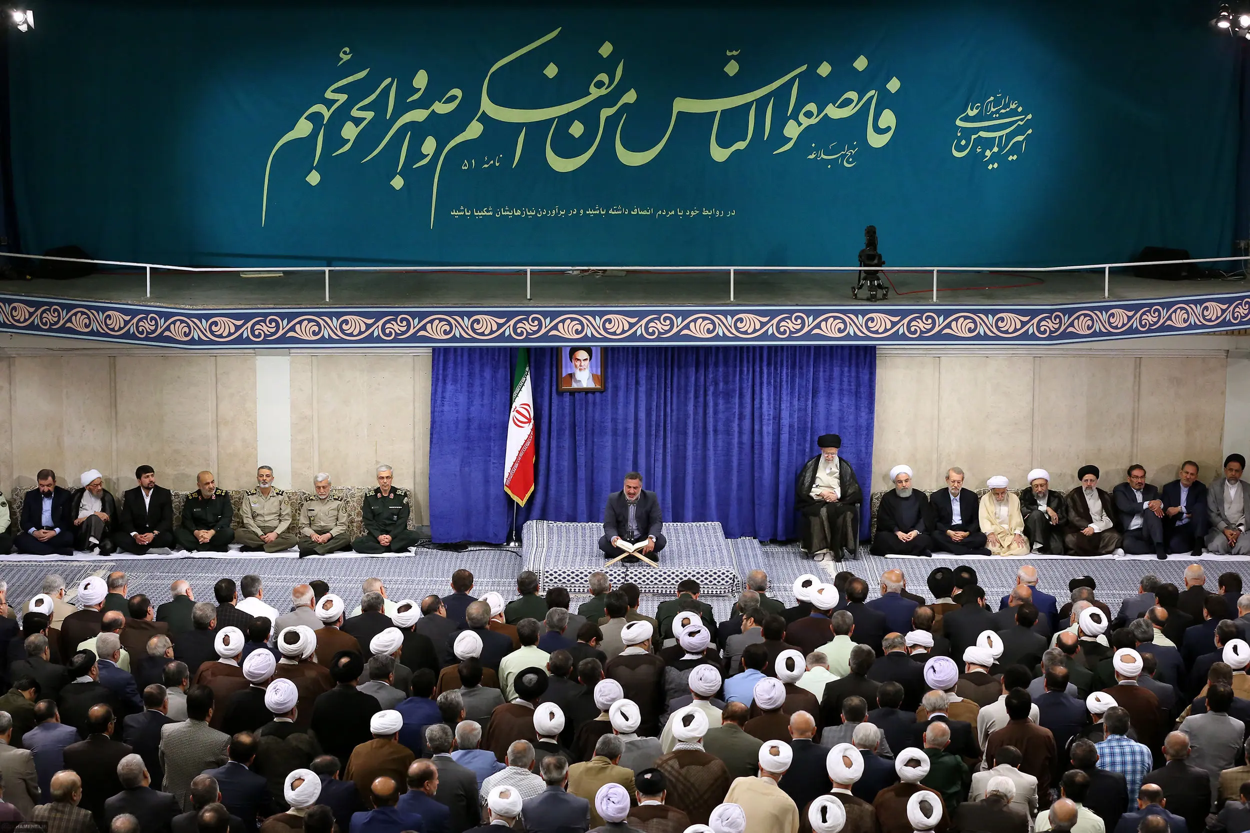 (تصاویر) دیدار مسئولان نظام با رهبر انقلاب