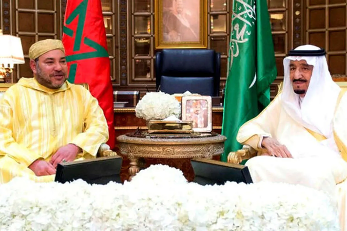 پیام پادشاه مراکش به ملک سلمان