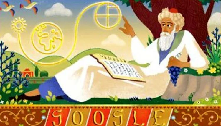 تغییر لوگوی گوگل به افتخار "همه‌چیزدان" ایرانی