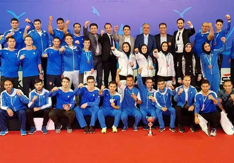 تیم ملی کاراته ایران قهرمان لیگ جهانی استانبول شد