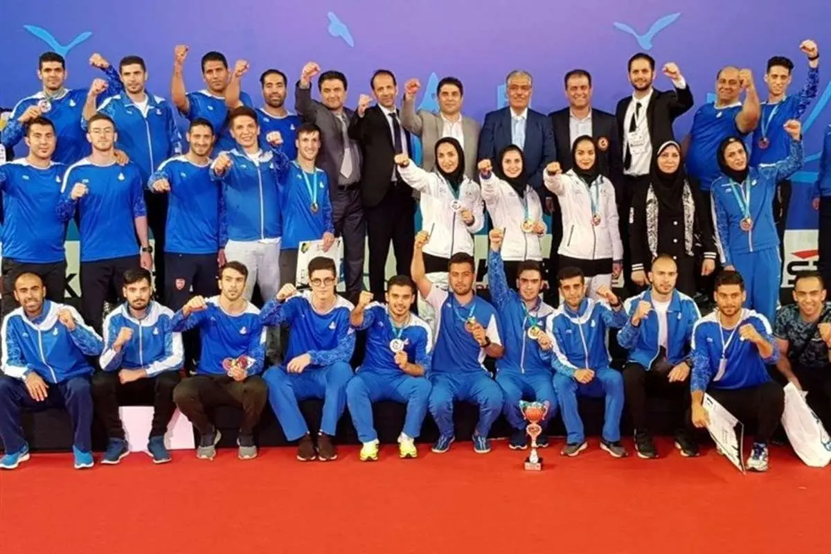 تیم ملی کاراته ایران قهرمان لیگ جهانی استانبول شد