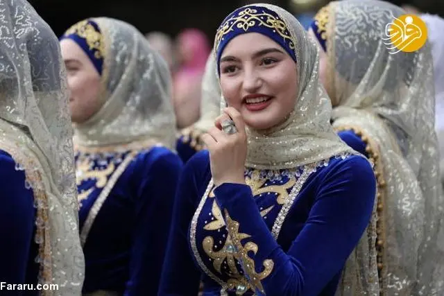 (تصاویر) جشن روز زبان چچنی با حضور رمضان قدیروف