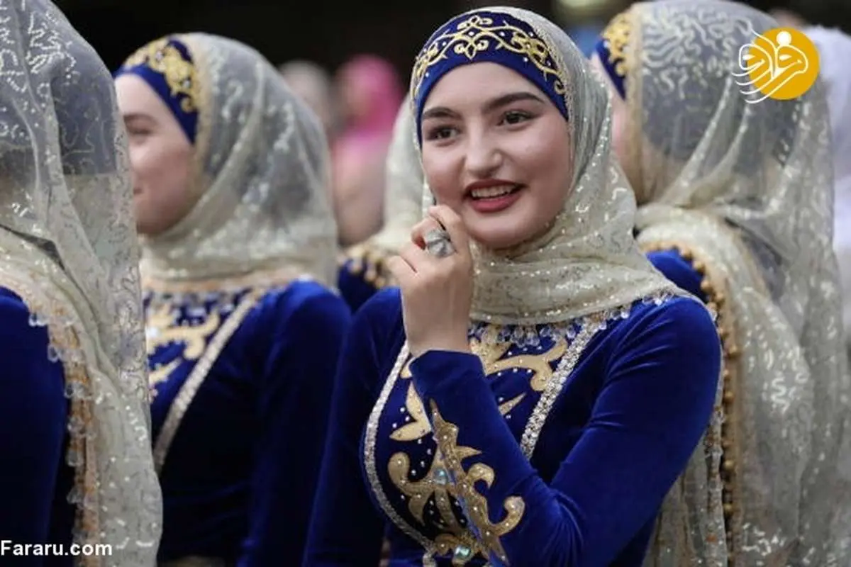 (تصاویر) جشن روز زبان چچنی با حضور رمضان قدیروف