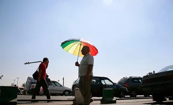 افزایش دمای هوای تهران