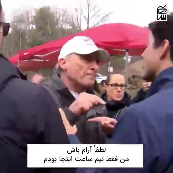 (ویدئو) اعتراض تند شهروند کانادایی به حضور نخست‌وزیر در محل سیل‌زده