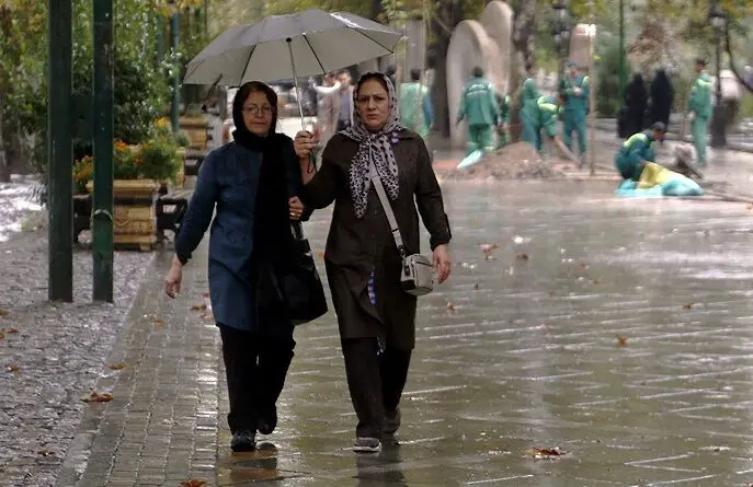 سامانه بارشی جدید شنبه وارد کشور می‌شود