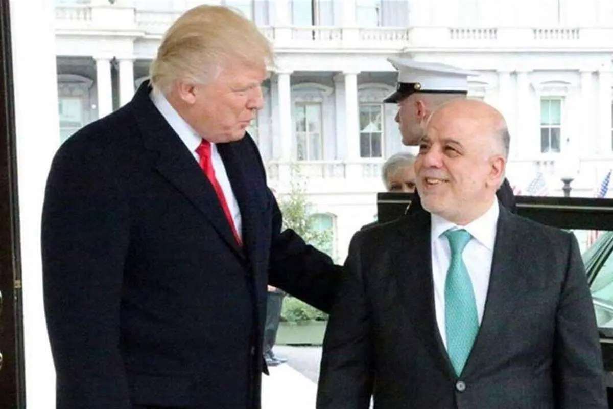 تمجید حیدرالعبادی از دونالد ترامپ
