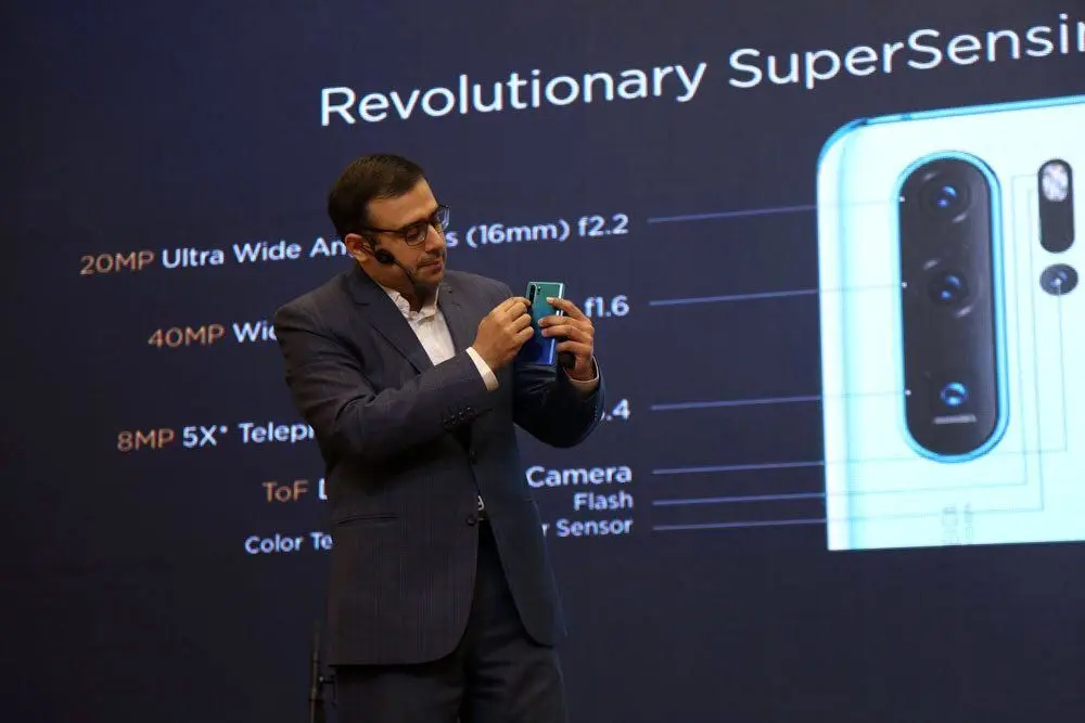 از گوشی‌های جدید سری  Huawei P با حضور اهالی رسانه رونمایی شد