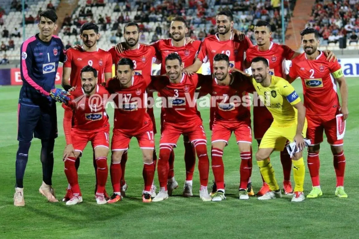 (تصویر) حضور ژاوی در عکس تیمی بازیکنان پرسپولیس