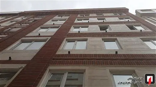 (تصاویر) سقوط یک کودک از پشت‌بام در تهران
