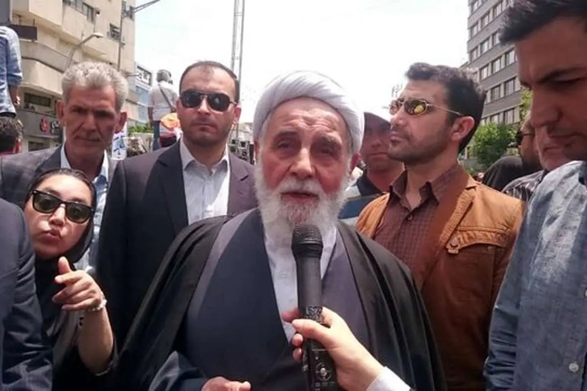 (تصویر) حضور ناطق نوری در راهپیمایی روز قدس