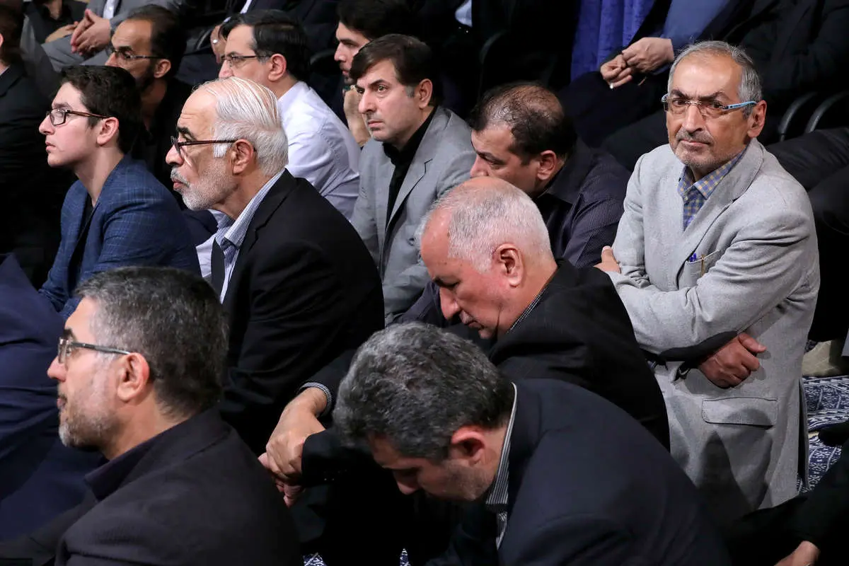 (تصویر) زیباکلام در دیدار با رهبر انقلاب