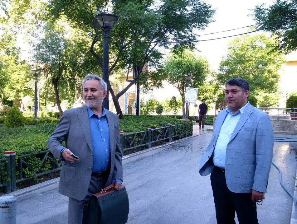 (عکس) حضور محمد رضا خاتمی در دادگاه
