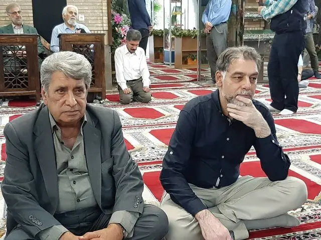 (تصاویر) مراسم ترحیم پرویز بهرام برگزار شد