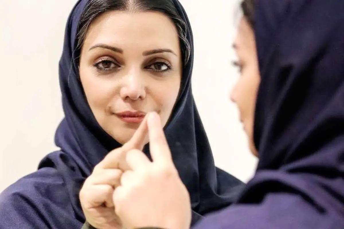 تصویر خاص و ژست جالب الهام پاوه نژاد