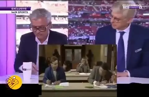 (ویدئو) حرکت مستر بینی آرسن ونگر!