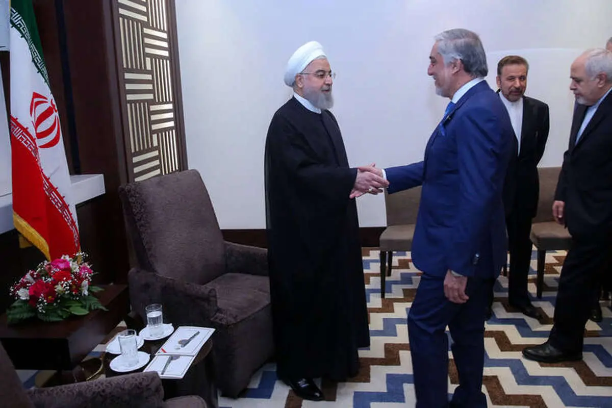 (تصاویر) دیدار روحانی با عبدالله عبدالله در سیکا