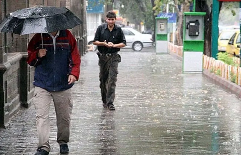 پیش بینی رگبار پراکنده باران برای استان تهران
