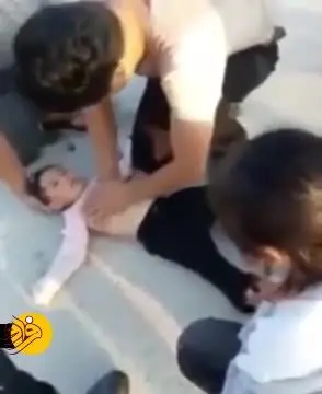 (ویدئو) جان گرفتن دختربچه پس از نجات از دریاچه