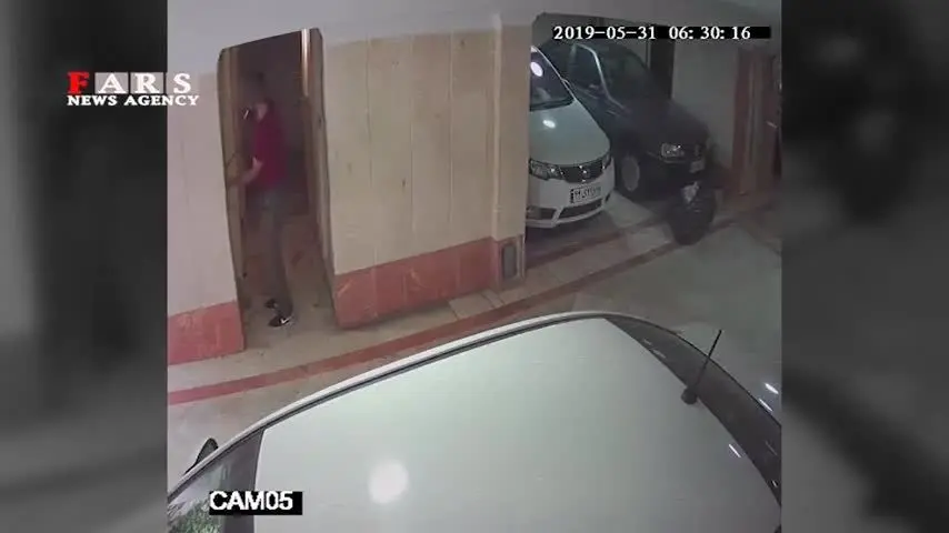 (ویدئو) خونسردترین سارقان منازل در تهران!