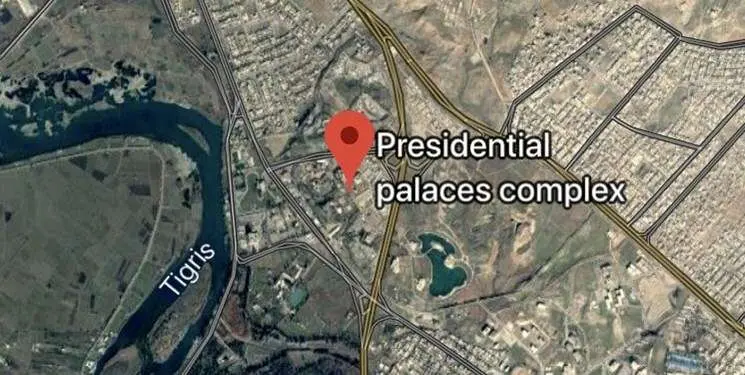 (تصاویر) حمله به محل استقرار مشاوران نظامی آمریکا در موصل