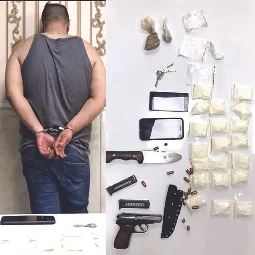 گانگستربازی دلالان مواد در مهرآباد