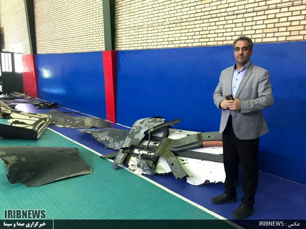 امیر رحیم‌زاده: لاشه پهپاد آمریکایی در اختیار نیروهای مسلح است