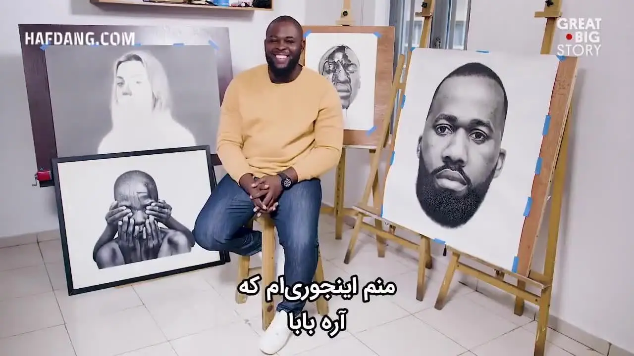 (ویدئو) نقاشی‌هایی که با عکس مو نمی‌زنند!