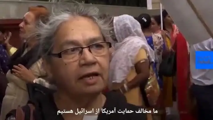 (ویدئو) شعار «نه به جنگ با ایران» در دهلی نو