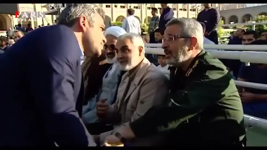 (ویدئو) سوال غیرمنتظره سردار سلیمانی از یک خبرنگار