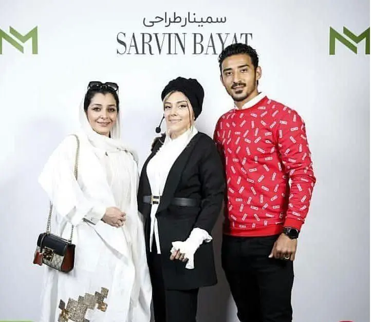 (عکس) تصویری از ساره بیات در کنار رضا قوچان‌نژاد