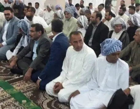 (تصویر) علی شمخانی در نماز عید فطر شهر رفیع