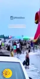 (ویدئو) سقوط پاراگلایدر در متل قو