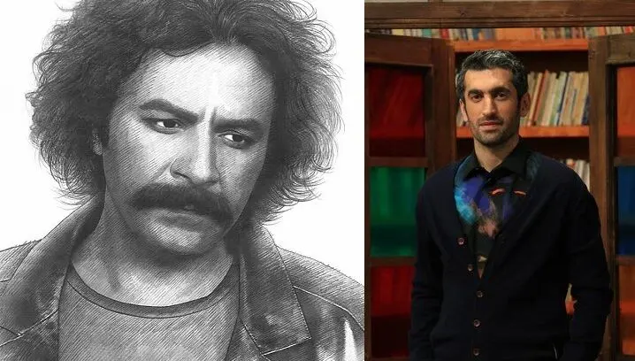 (عکس) آراز «برادر جان» کنار مجتبی جباری