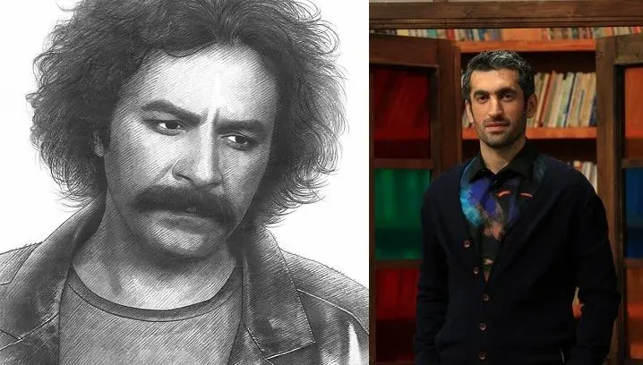 (عکس) آراز «برادر جان» کنار مجتبی جباری