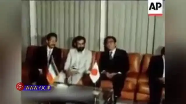(ویدیو) دیدار «آبه» با آیت‌الله خامنه‌ای در سال ۶۲