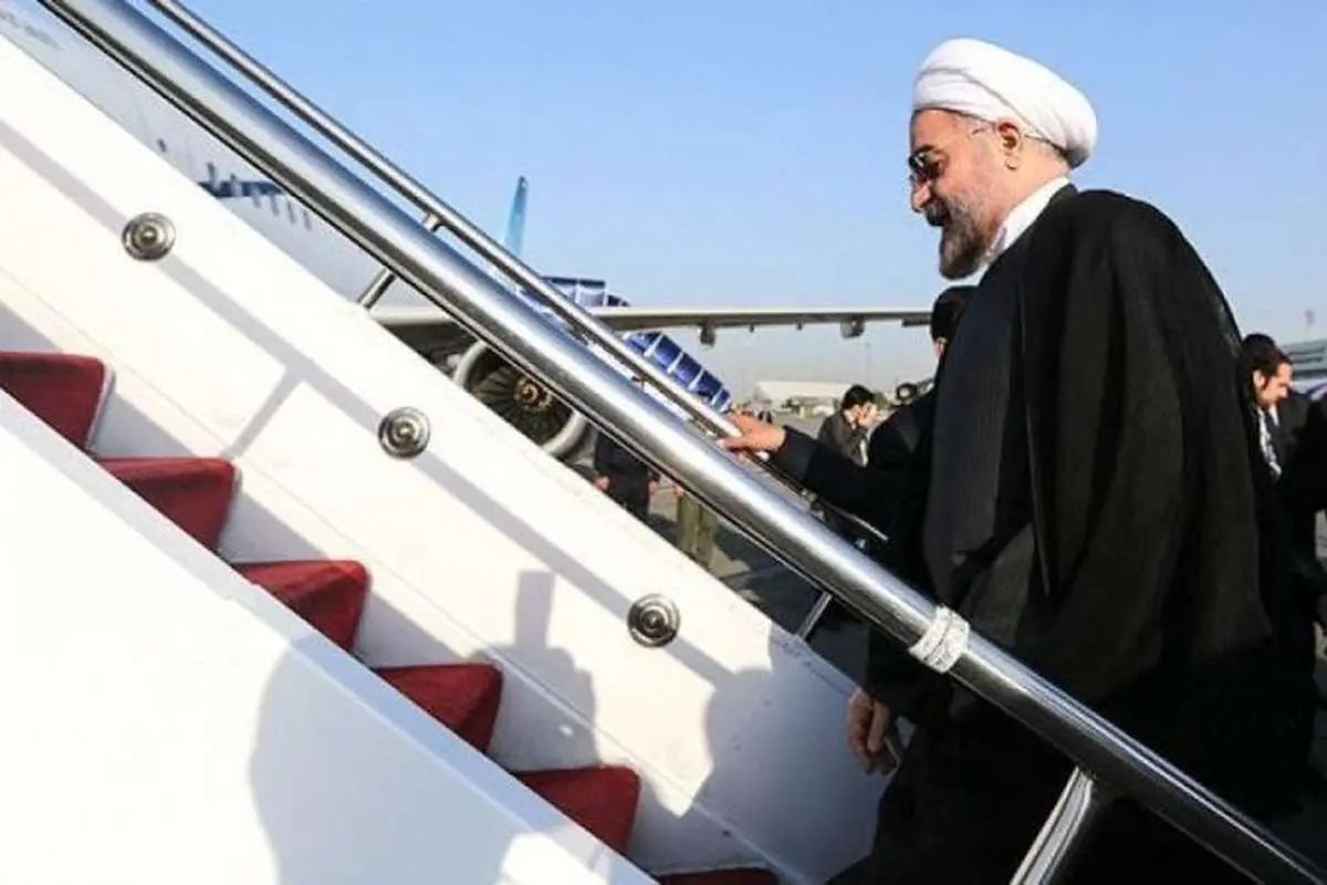 روحانی عازم قرقیزستان شد